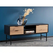 Comoda TV HOUSTON OCN-38044, stejar artisan/negru