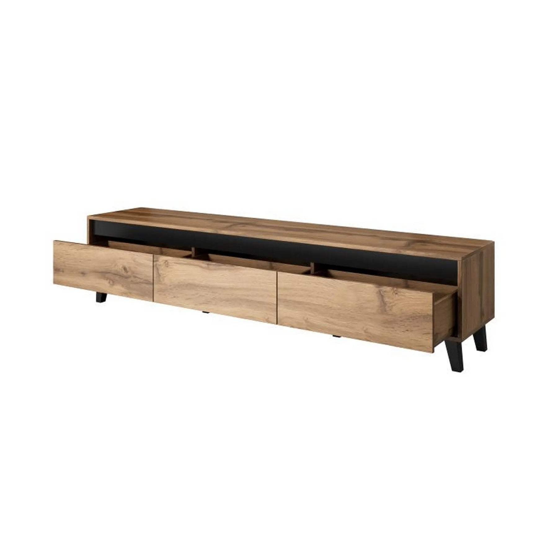 Comoda TV HOUSTON OCN-38049, stejar wotan/gri antracit