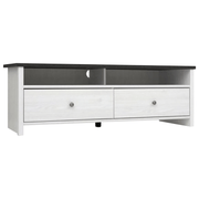 Comoda TV PORTO, alb, PAL, 159x45x44 cm