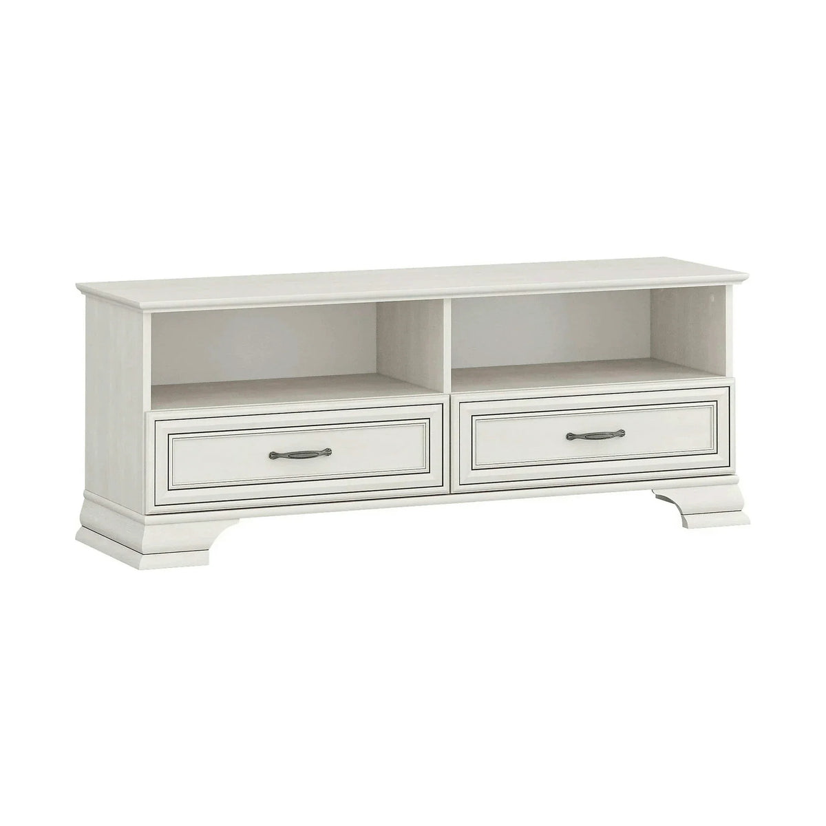 Comoda TV TIFFANY II, grej, PAL laminat, 130x37x50 cm