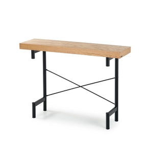 Consola HOUSTON OCN-37946, stejar/negru