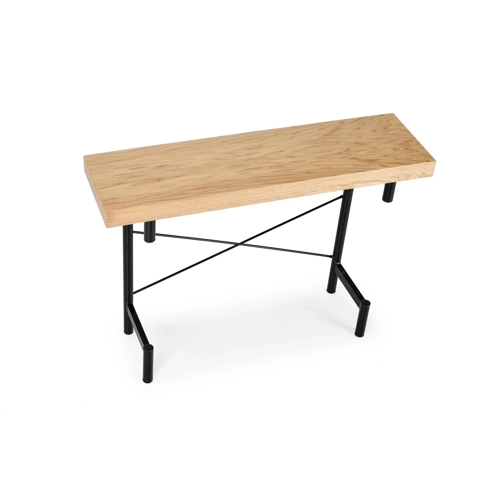 Consola HOUSTON OCN-37946, stejar/negru