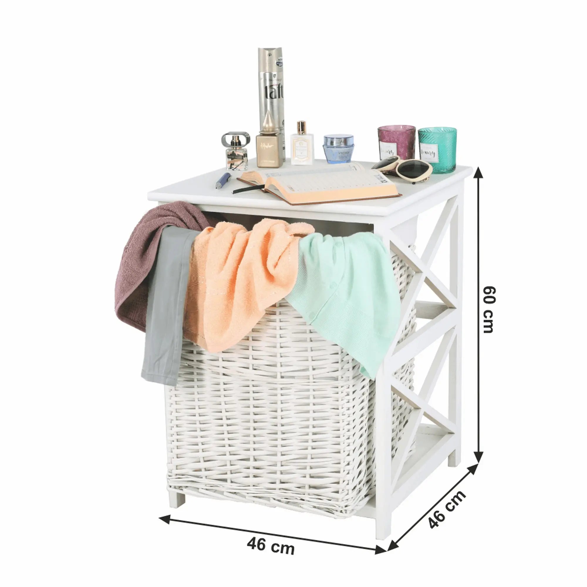 Cos de rufe ATHENA OCN-28432, alb