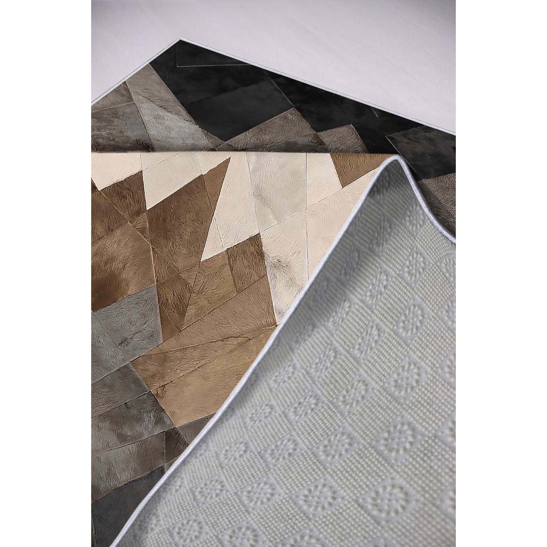 Covor de hol HMNT896, 80x150, forma dreptunghiulara, poliester, multicolor