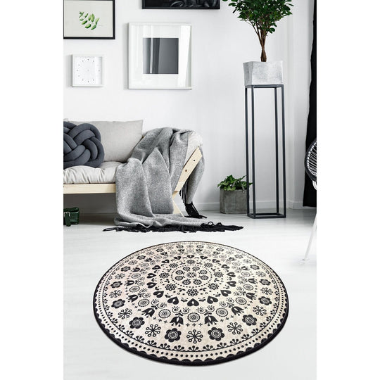 Covor AMSTERDAM OCN-27814, alb/negru