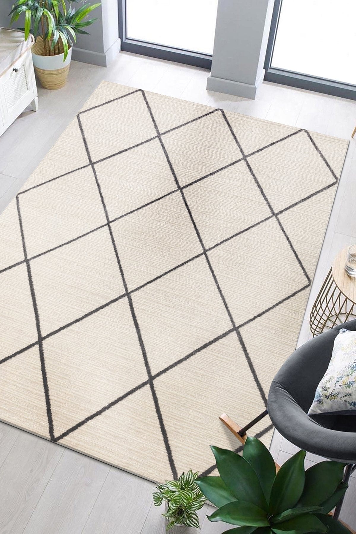 Covor AMSTERDAM OCN-33150, gri/crem