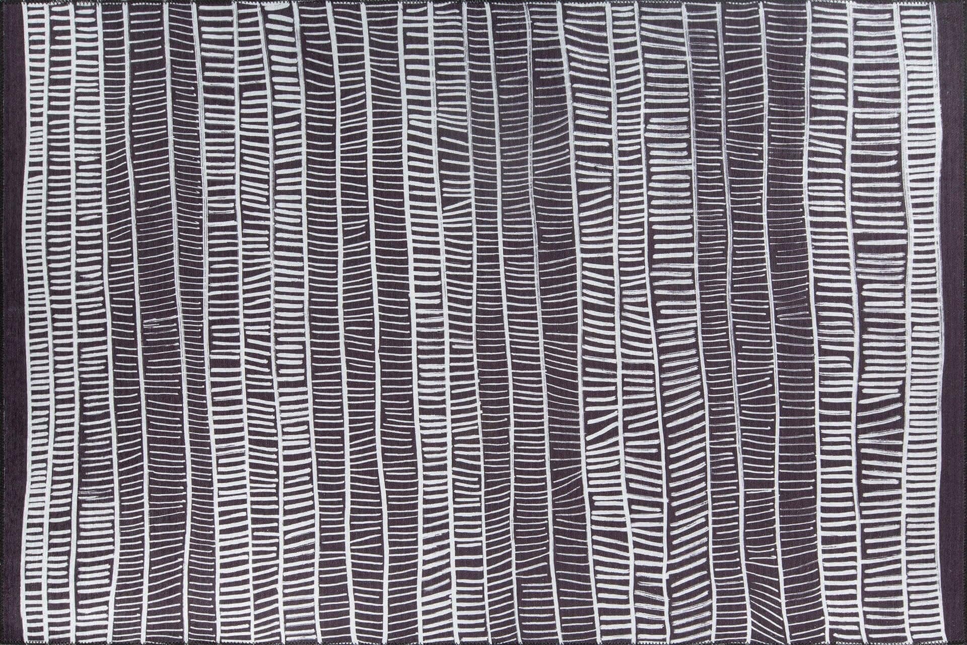 Covor AMSTERDAM OCN-33335, maro/alb