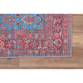 Covor multicolor cu motive florale, ideal pentru living – primabucata