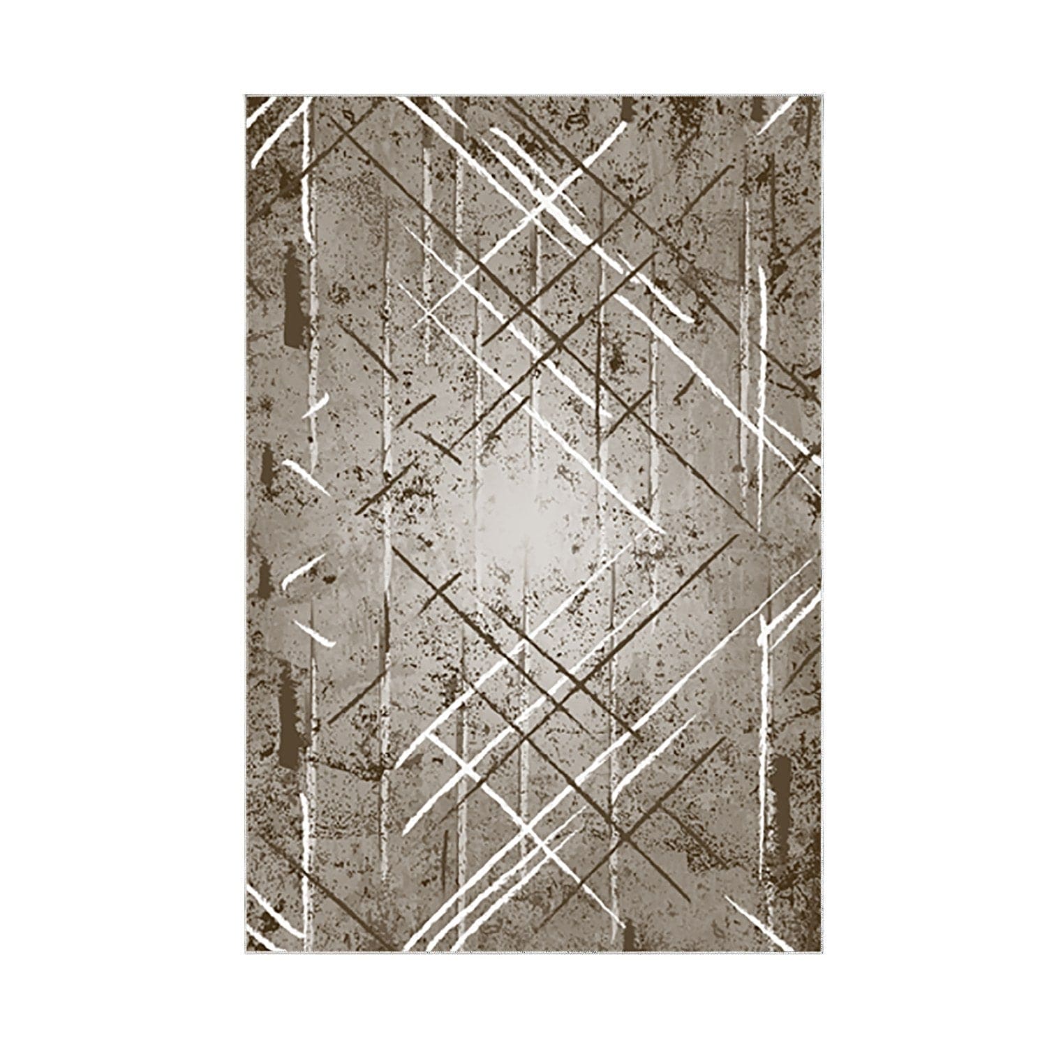 Covor AMSTERDAM OCN-33628, maro/alb