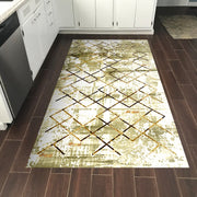 Covor AMSTERDAM OCN-33632, verde/argintiu