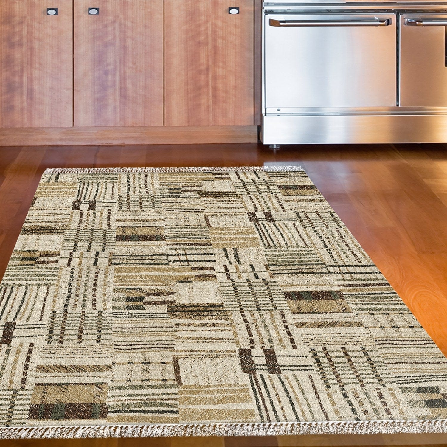 Covor AMSTERDAM OCN-33655, maro/bej