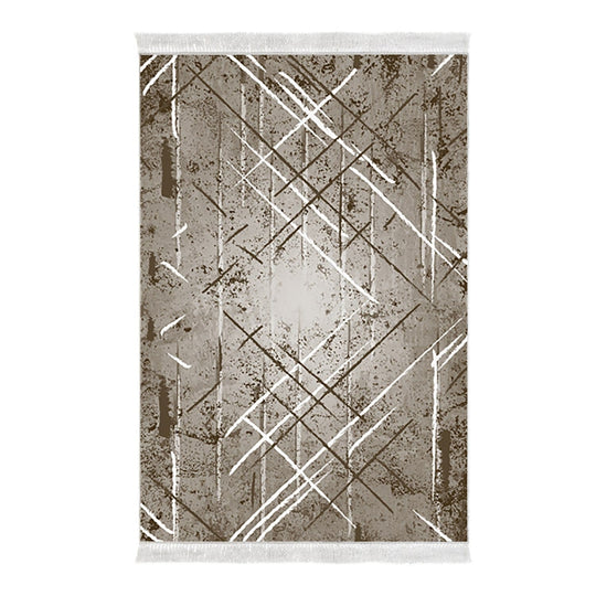 Covor AMSTERDAM OCN-33659, maro/alb