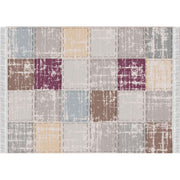 Covor FIBRI, 80x150 cm, forma dreptunghiulara, poliester, multicolor