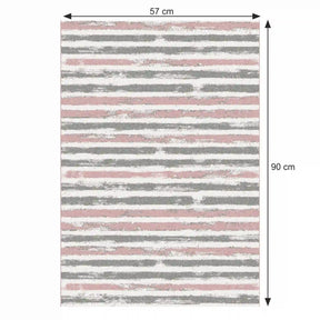 Covor ATHENA OCN-27964, roz/alb/gri