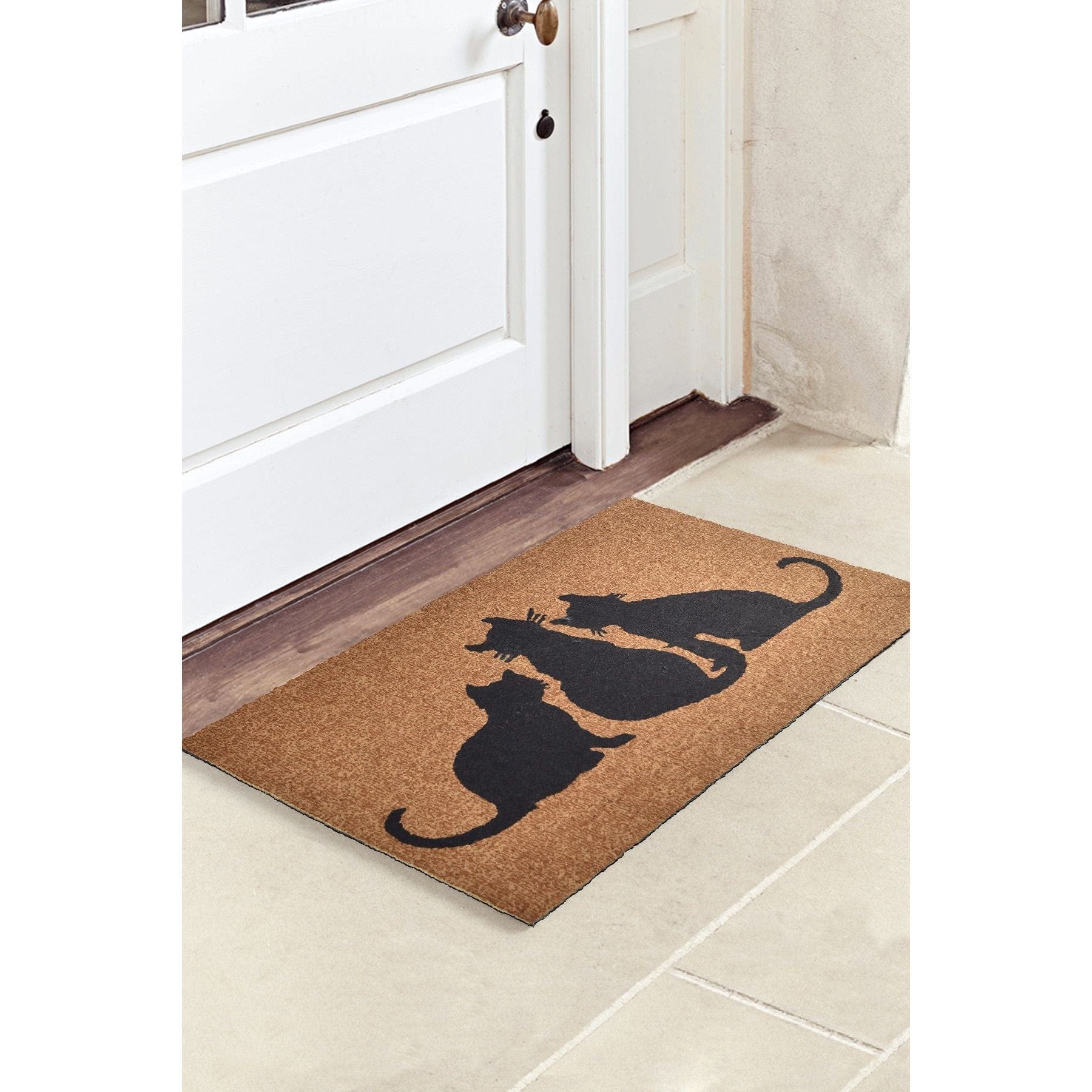 Covor intrare AMSTERDAM OCN-33543, maro/negru