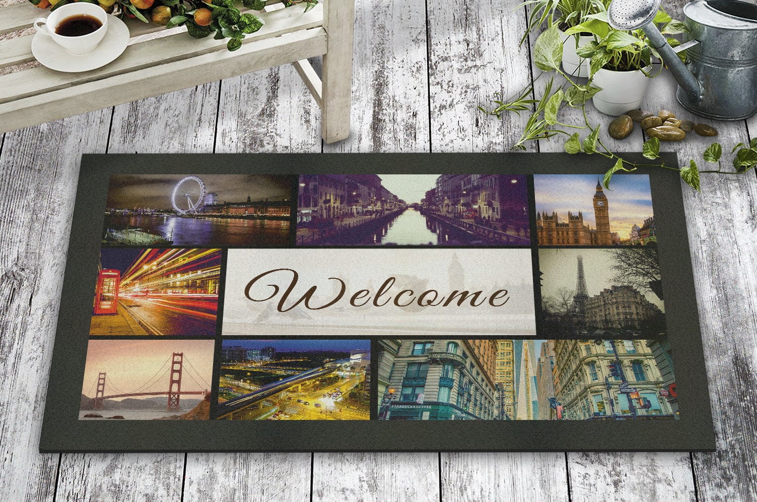 Covor intrare AMSTERDAM OCN-33561, multicolor