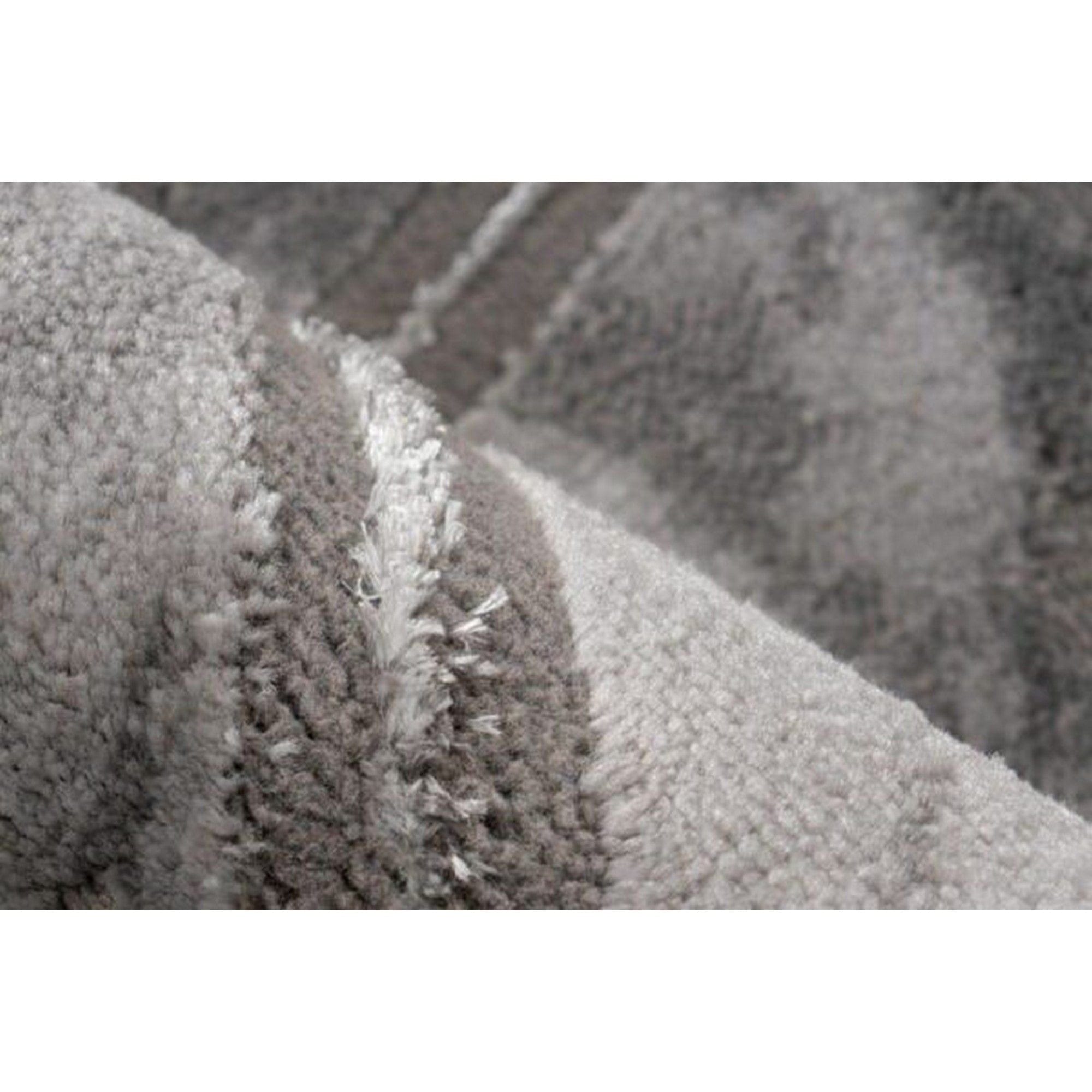 Covor MARMARIS 402, 80x150 cm, forma dreptunghiulara, polipropilena/poliester, gri