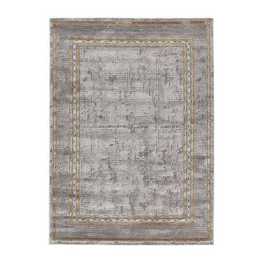 Covor LYON OCN-27646, gri/auriu