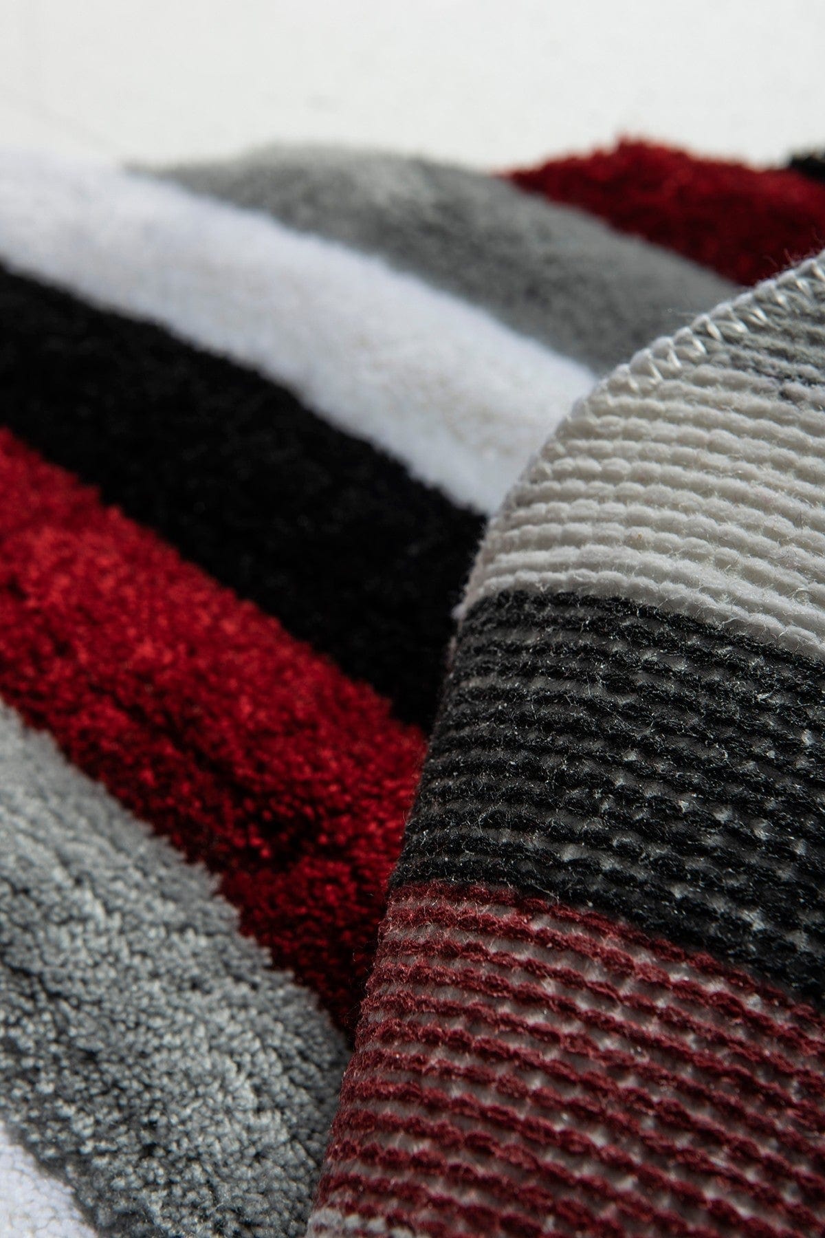 Covoras baie AMSTERDAM OCN-33867, albastru/rosu/negru