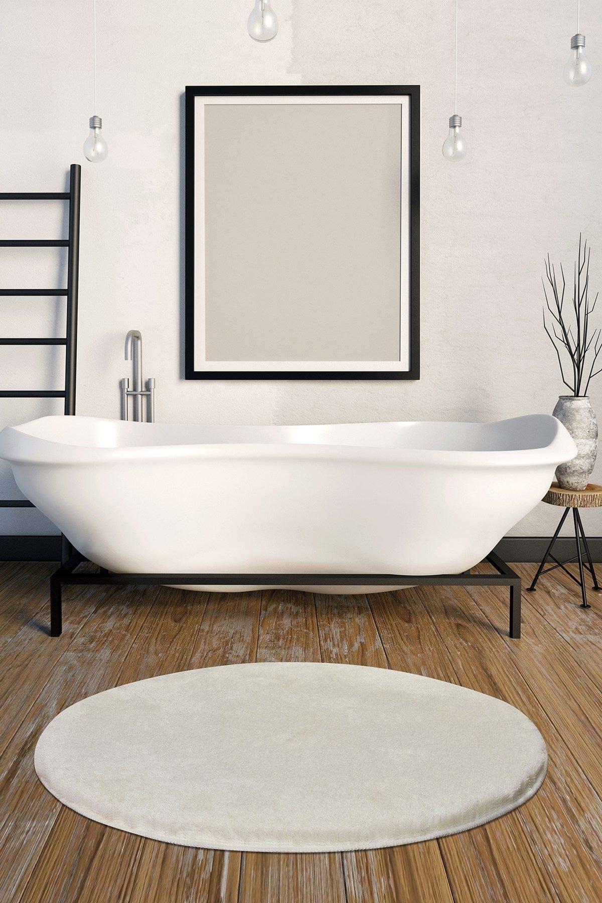 Covoras baie AMSTERDAM OCN-33880, alb,