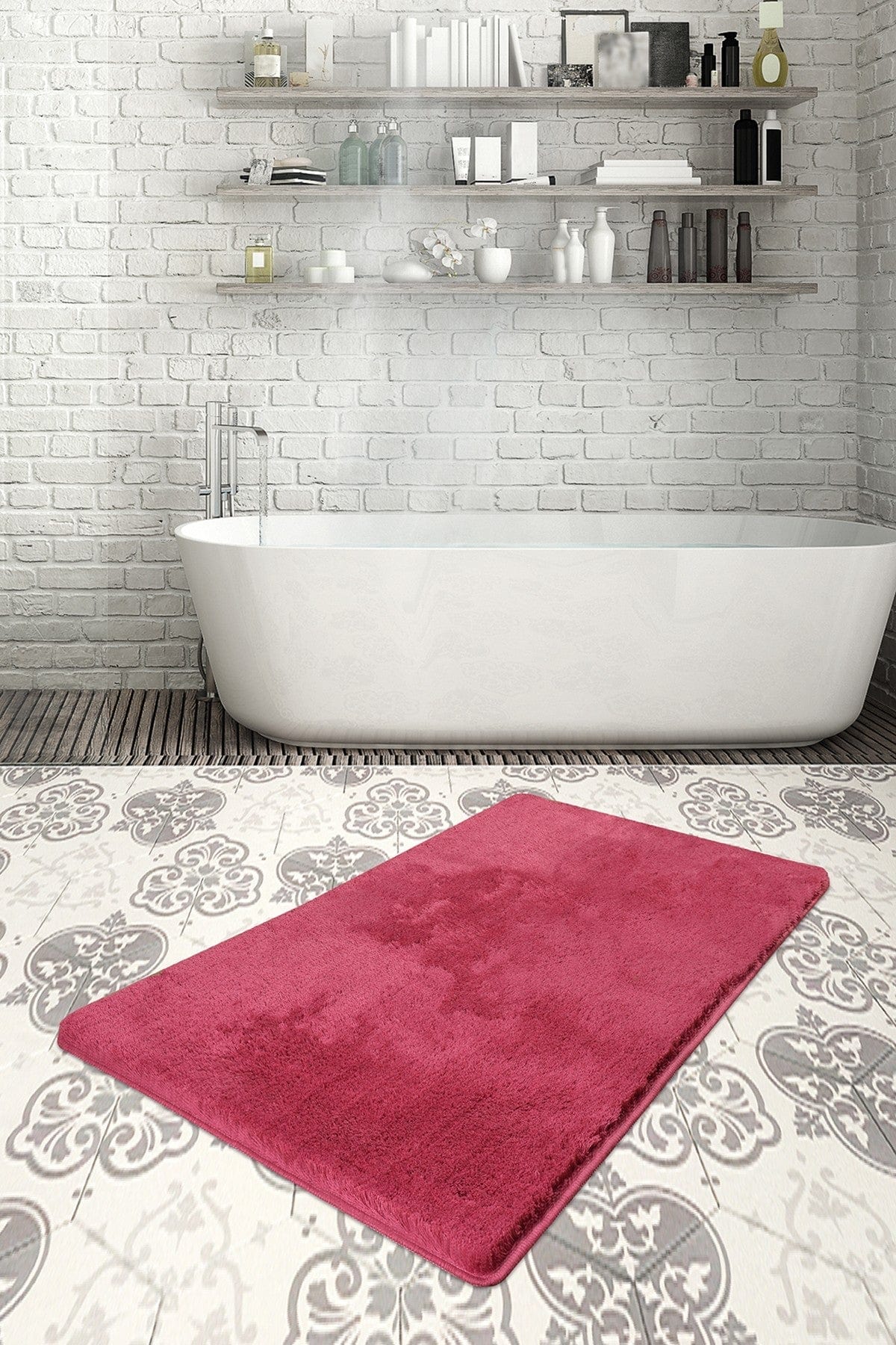 Covoras baie AMSTERDAM OCN-33888, roz fucsia