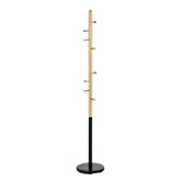 Cuier pom HOUSTON OCN-37911, negru/auriu