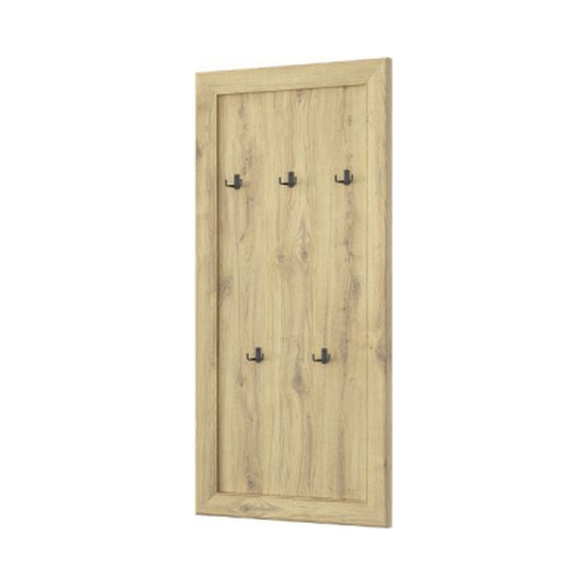 Cuier de perete SAPORI, stejar navarra, PAL laminat, 70x7x150 cm