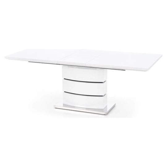 Masa living extensibila HOUSTON OCN-37489, alb