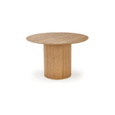 Masa rotunda LOPEZ, stejar natural, 120x78 cm