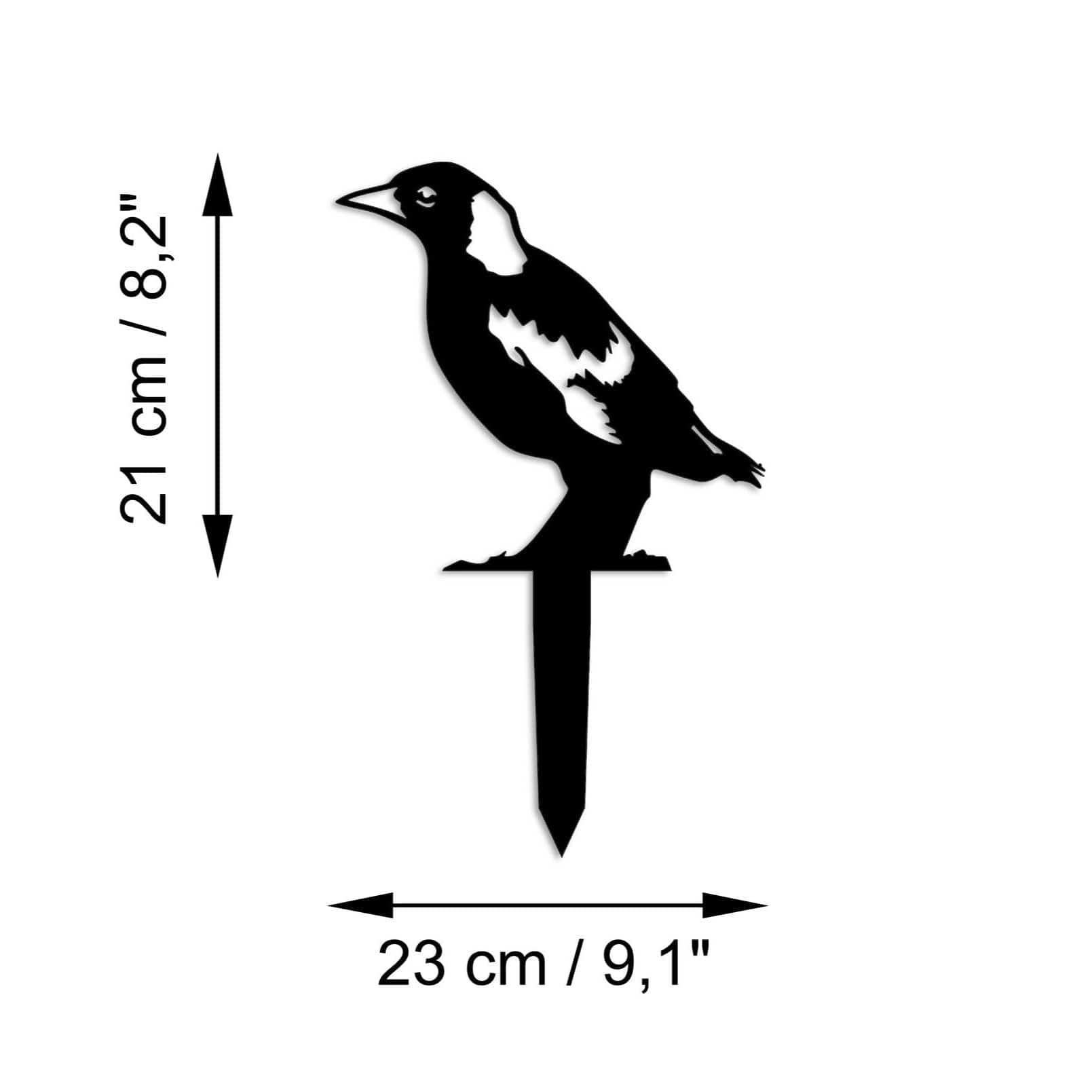 Decoratiune gradina AMSTERDAM OCN-32734, negru