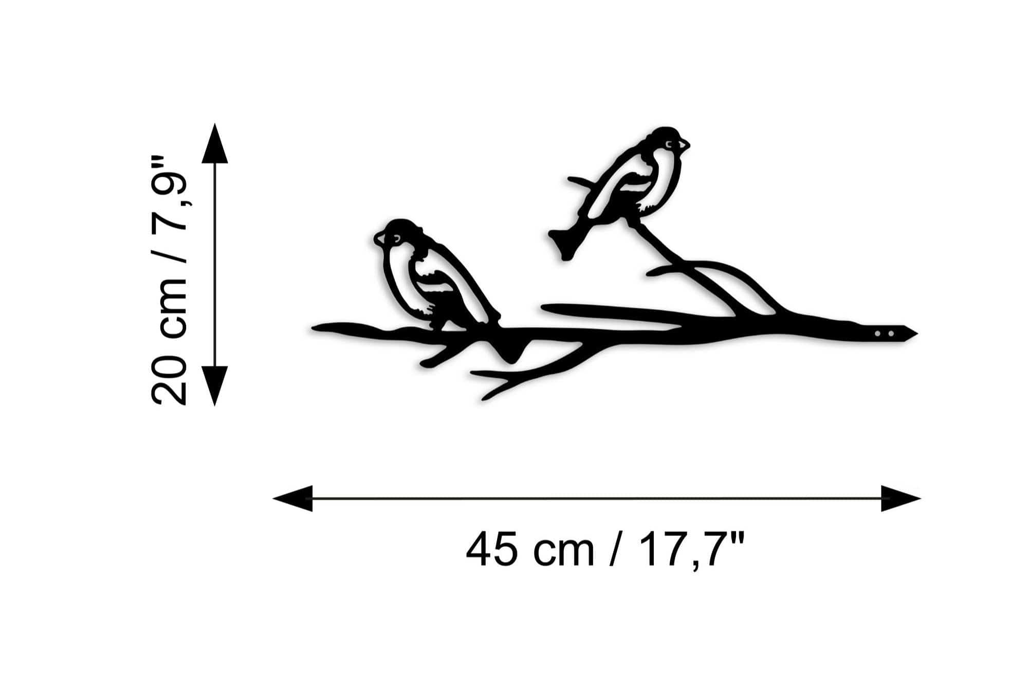 Decoratiune gradina AMSTERDAM OCN-32742, negru