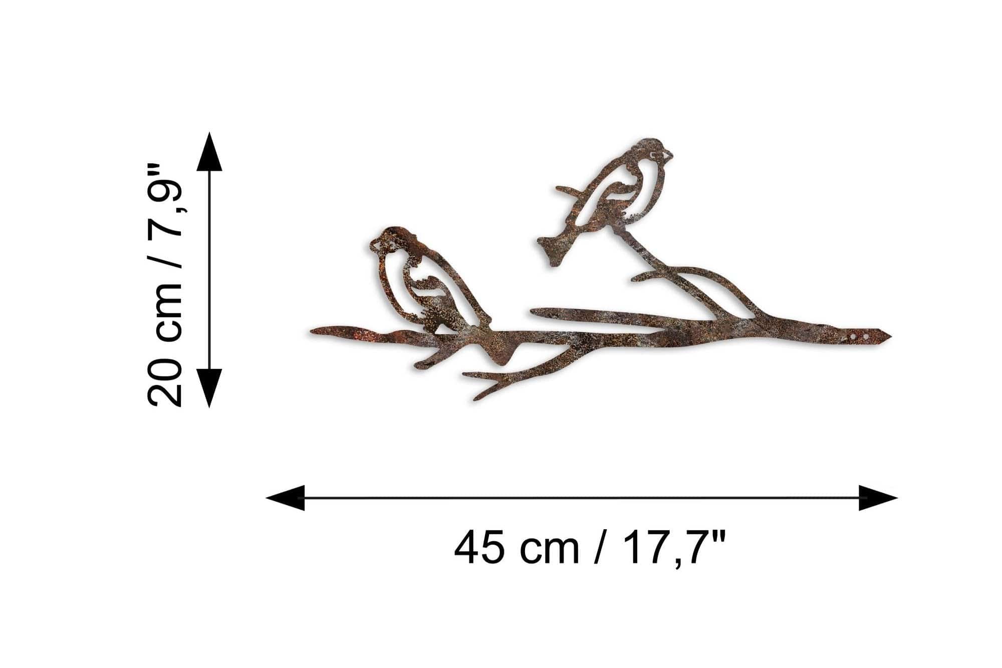 Decoratiune gradina AMSTERDAM OCN-32743, maro