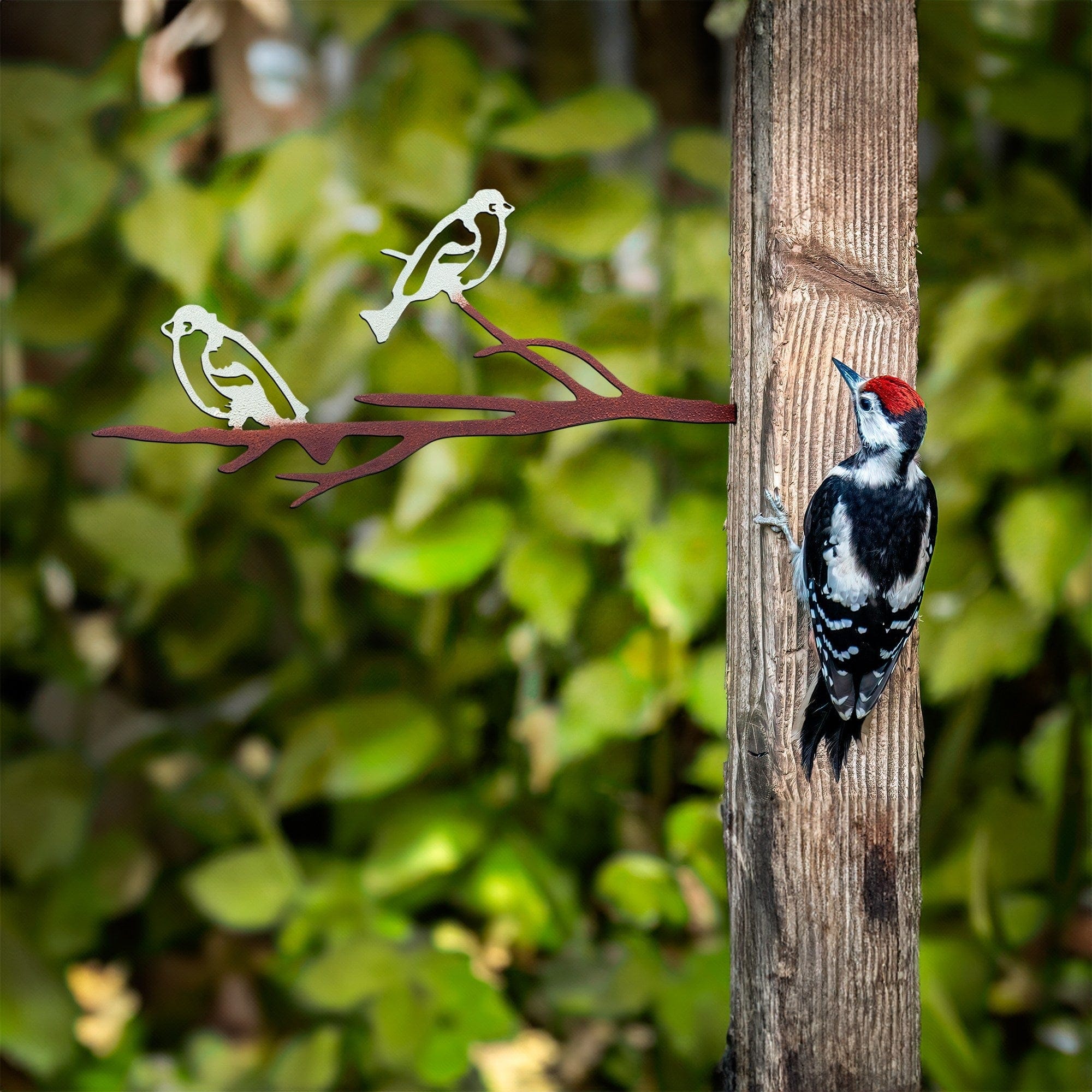 Decoratiune gradina AMSTERDAM OCN-32753, maro/alb