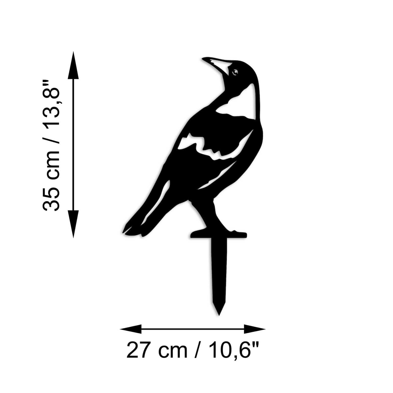 Decoratiune gradina AMSTERDAM OCN-32754, negru