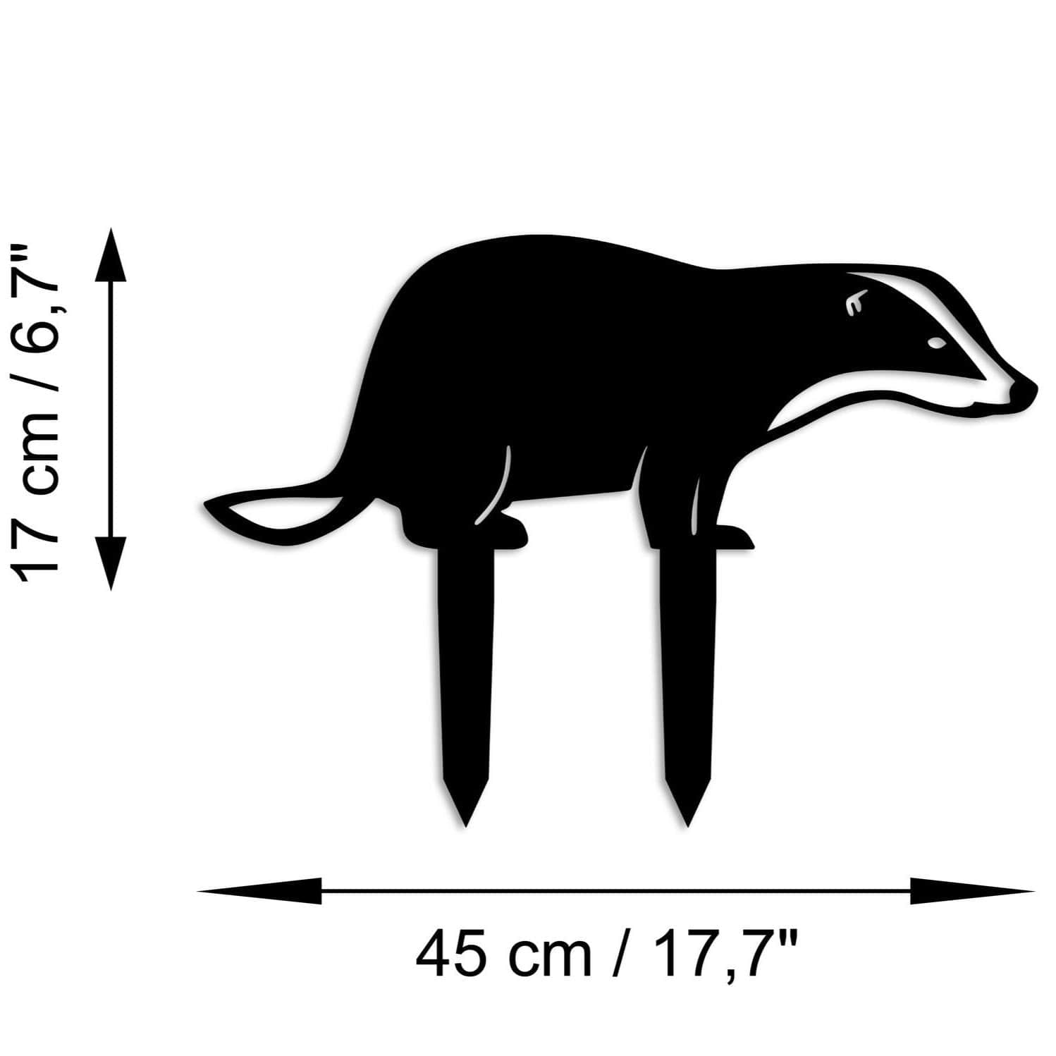 Decoratiune gradina AMSTERDAM OCN-32763, negru