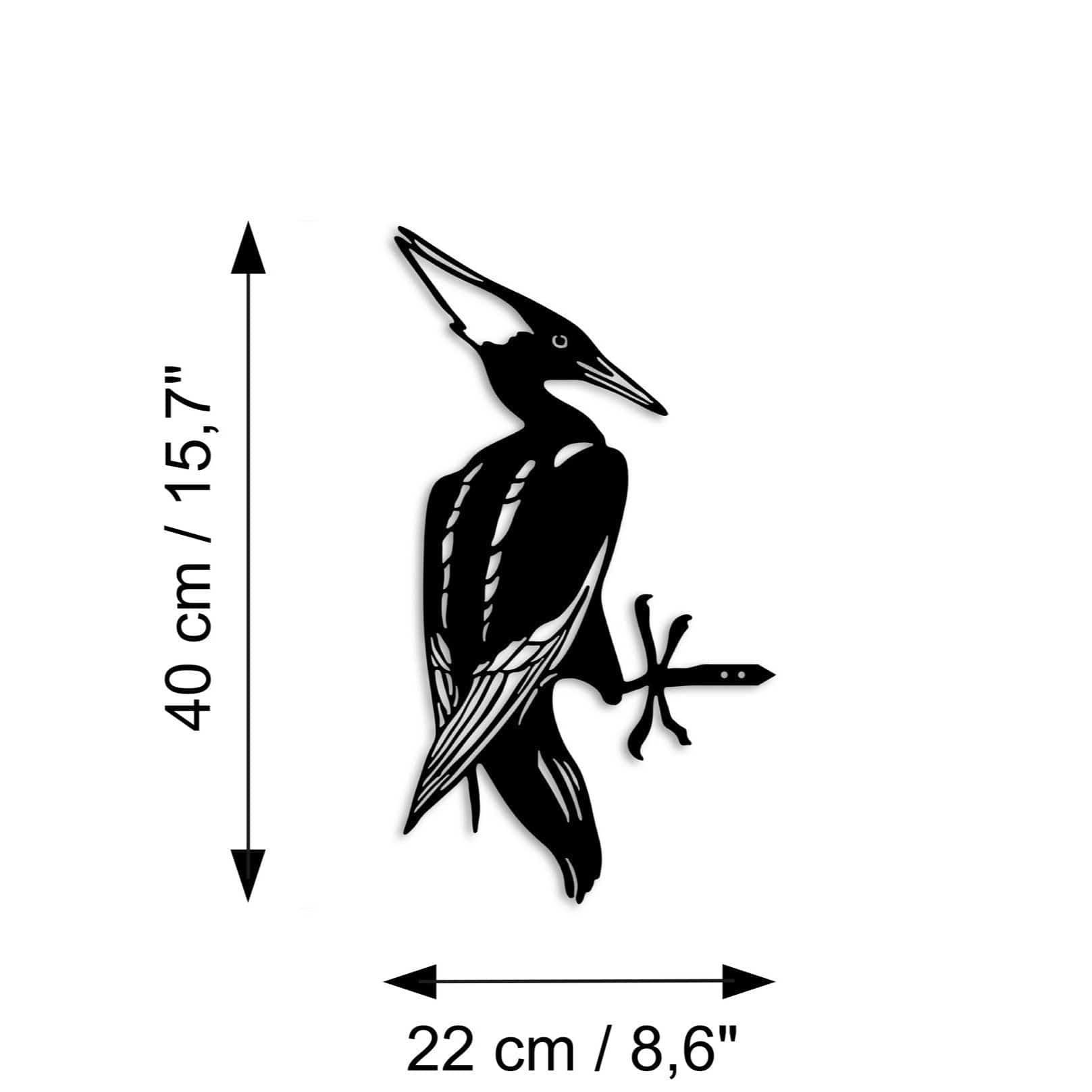 Decoratiune gradina AMSTERDAM OCN-32768, negru