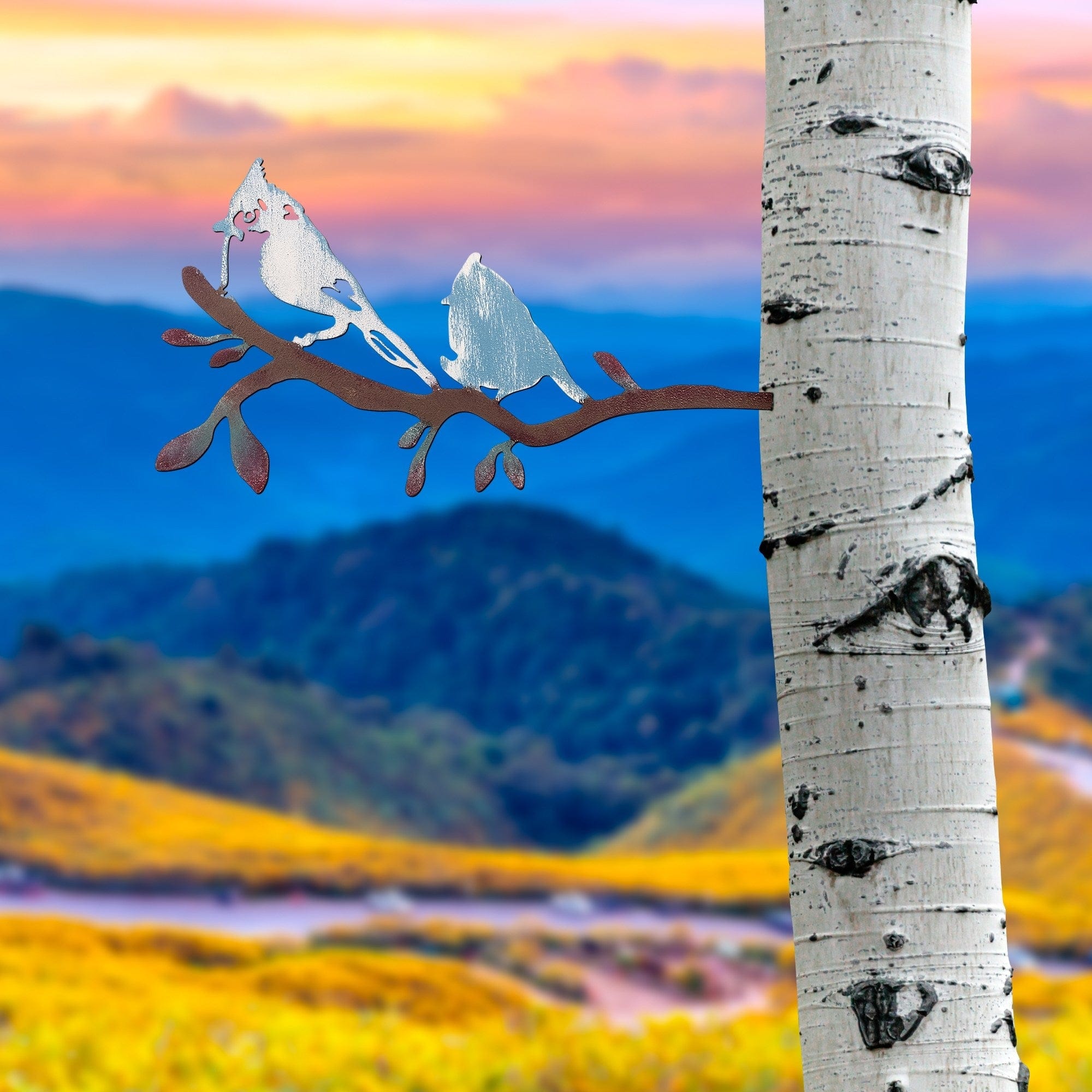 Decoratiune gradina AMSTERDAM OCN-32770, maro/albastru