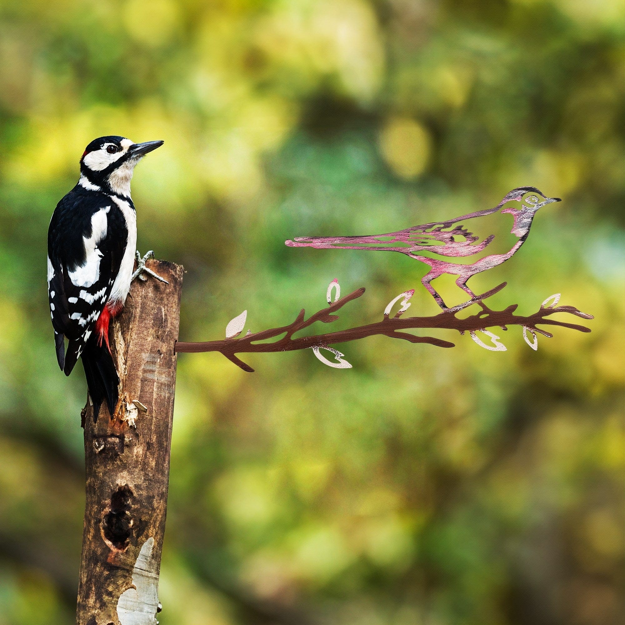 Decoratiune gradina AMSTERDAM OCN-32782, maro/roz