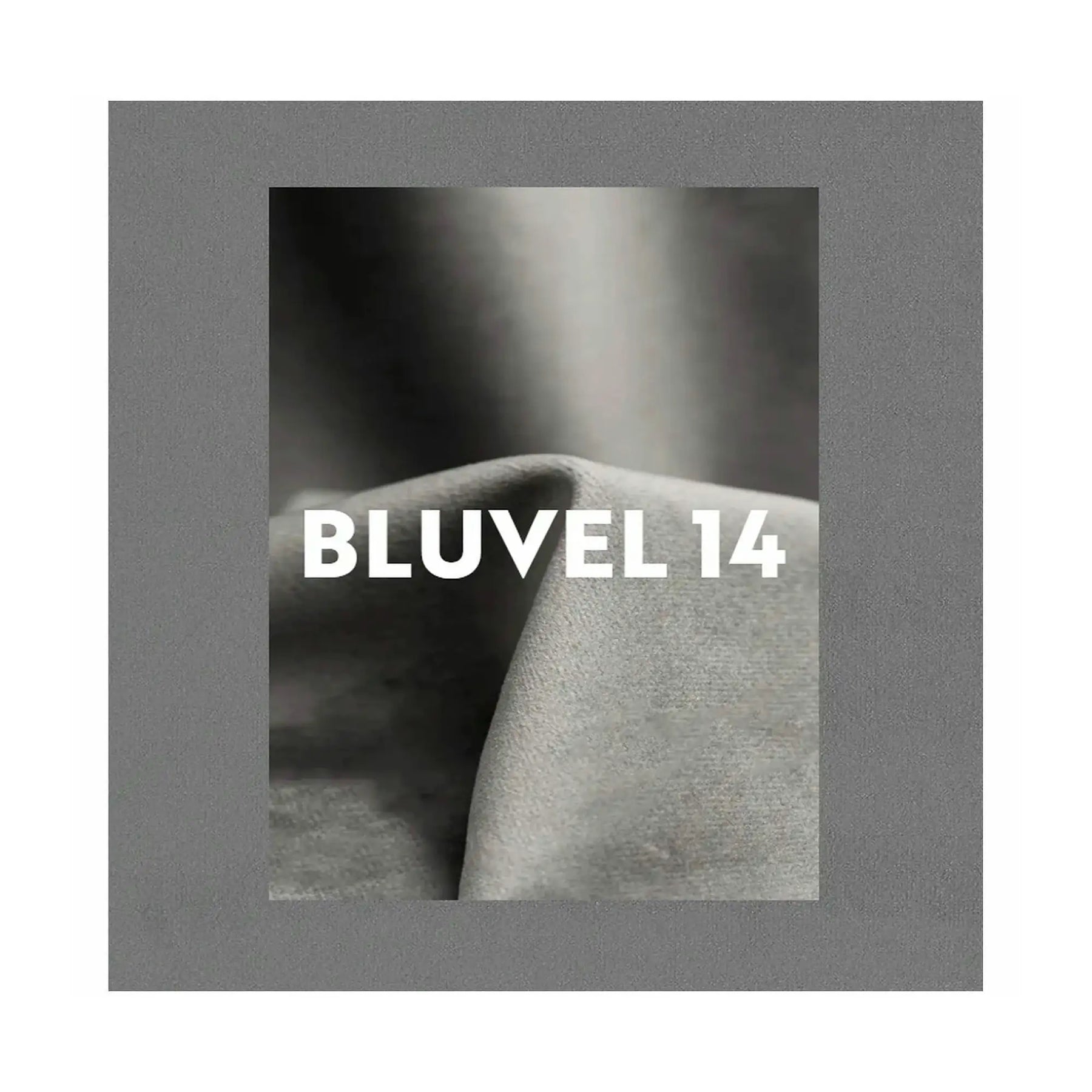 Divan 120×200 ALFIE, stofă catifelata/lemn, gri - Bluvel 14, 133×216×95 cm