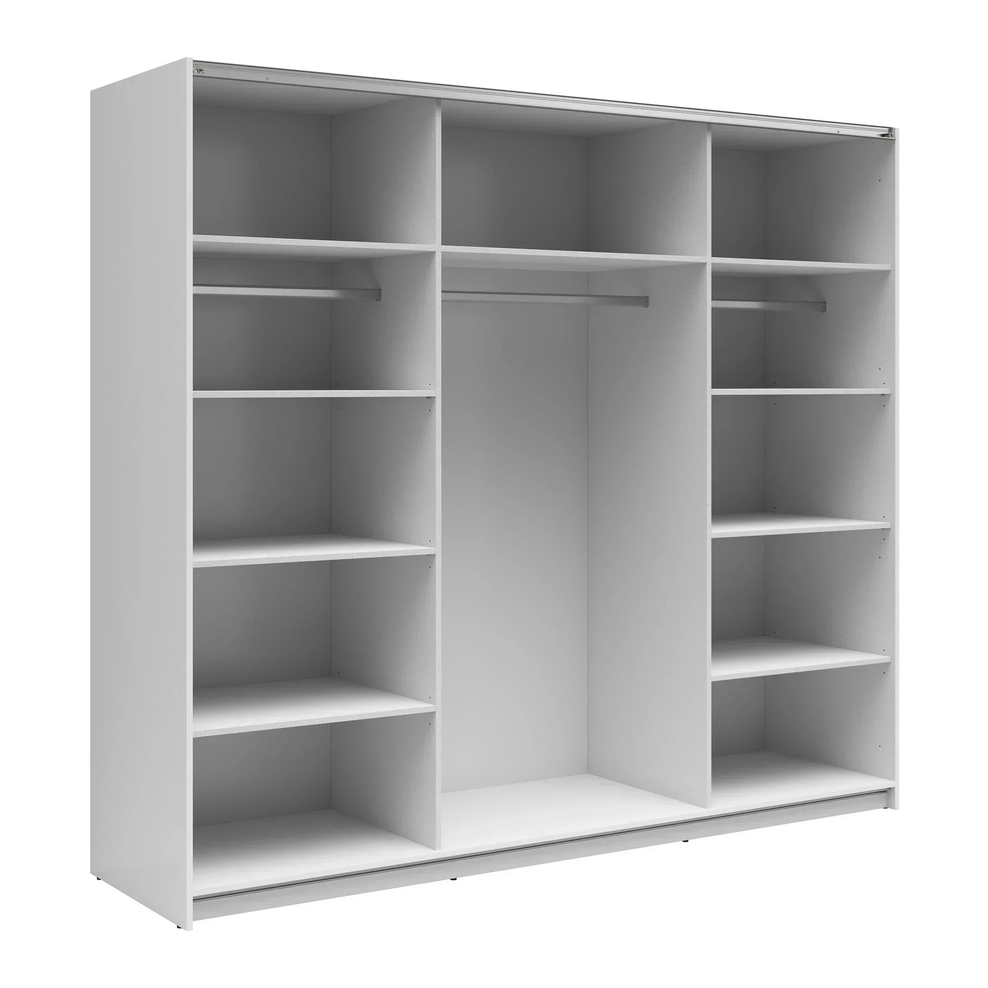 Dressing BERGEN OCN-29415, alb lucios/stejar sonoma