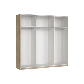 Dressing BERGEN OCN-29419, alb lucios/stejar sonoma