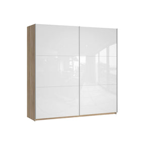 Dressing BERGEN OCN-29419, alb lucios/stejar sonoma