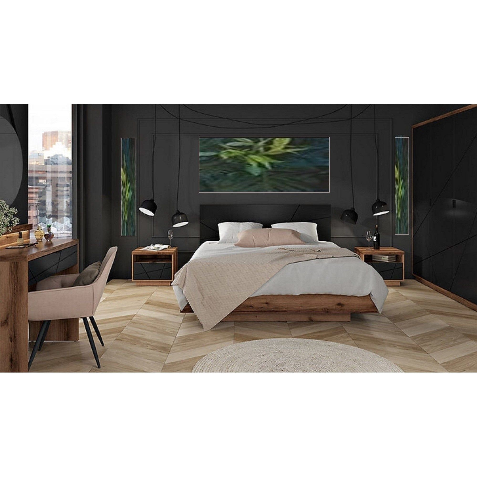 Dressing BERGEN OCN-29438, nuc/negru mat