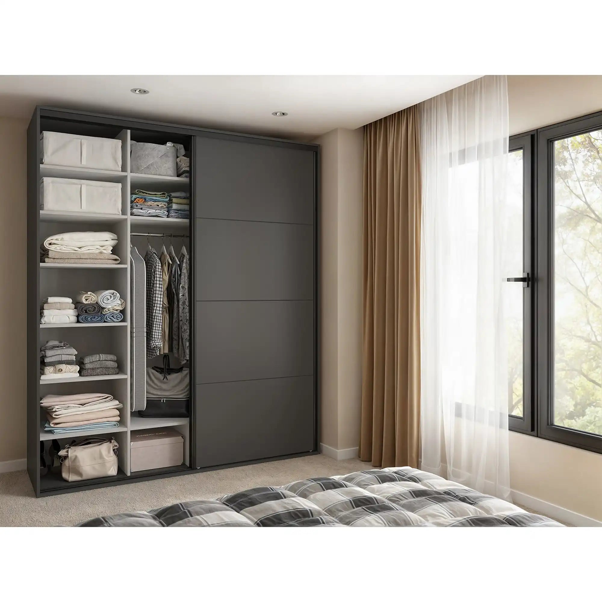 Dressing BERGEN OCN-29444, gri grafit