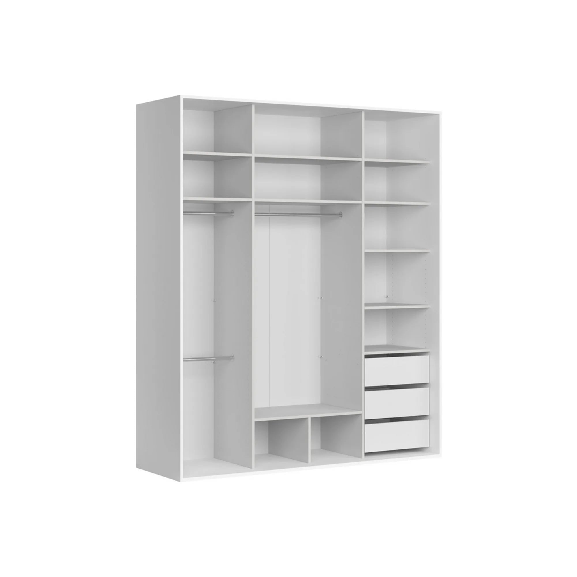 Dressing BERGEN OCN-29446, alb/stejar