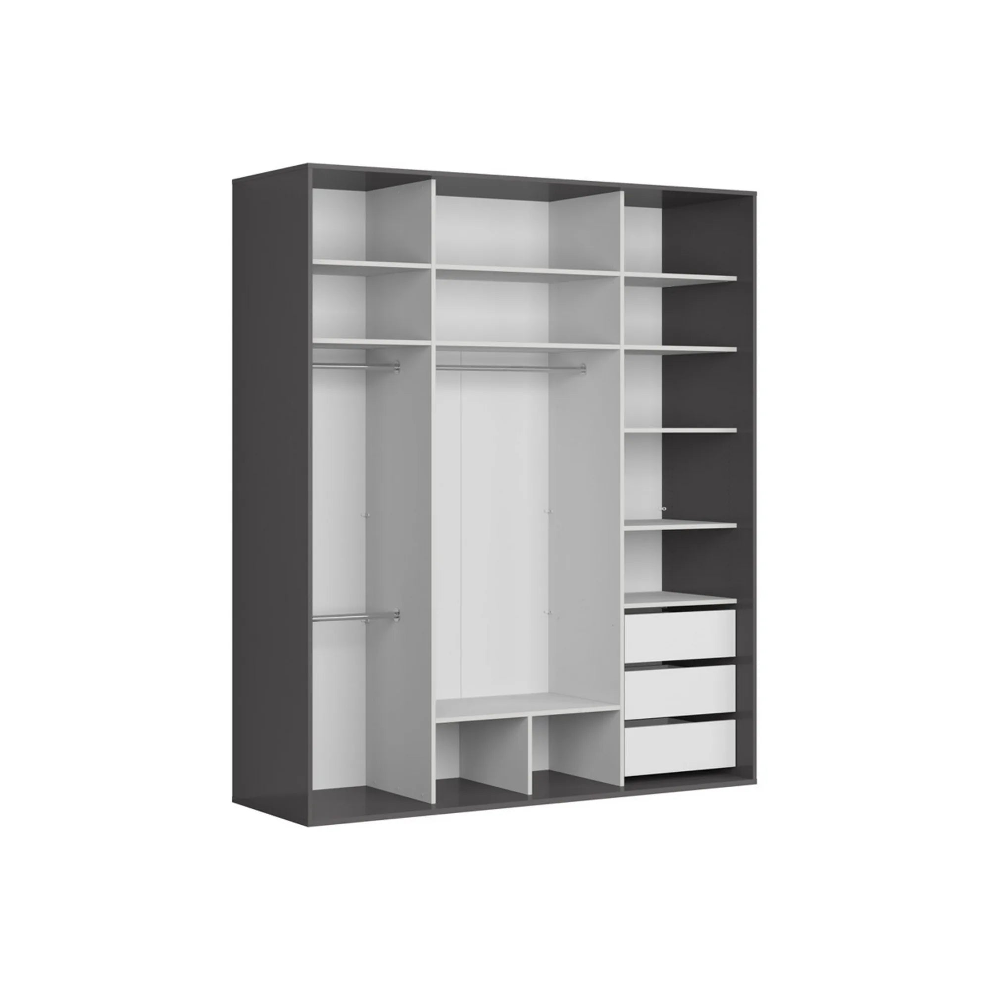 Dressing BERGEN OCN-29449, gri grafit/stejar