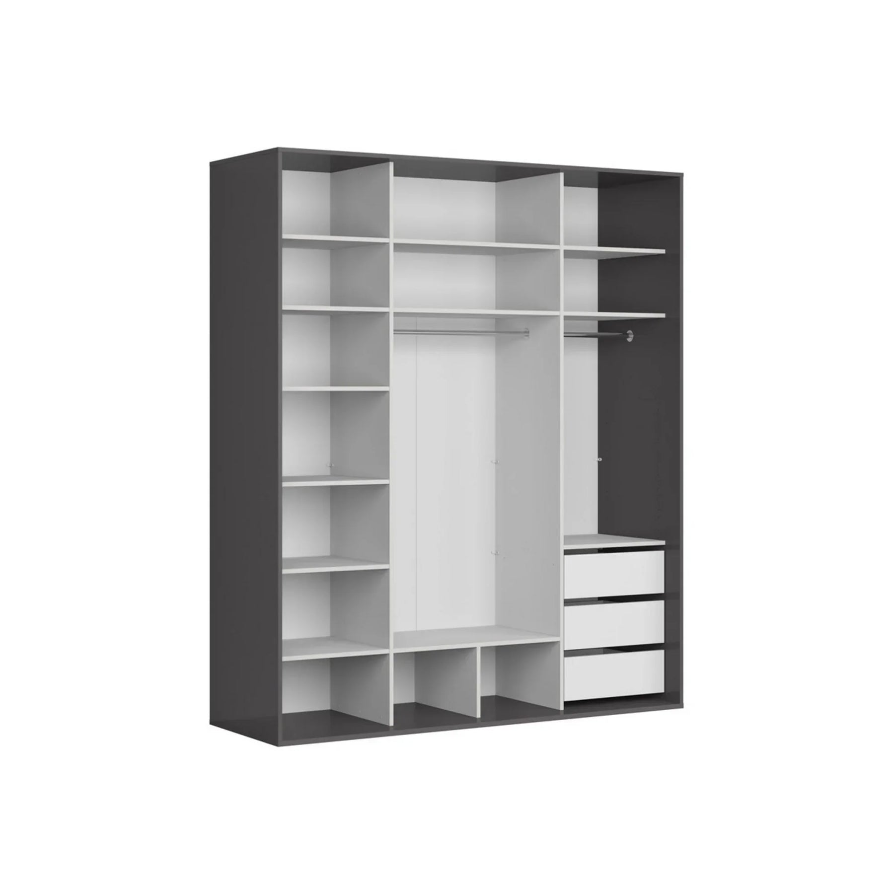 Dressing BERGEN OCN-29452, gri grafit/stejar artisan