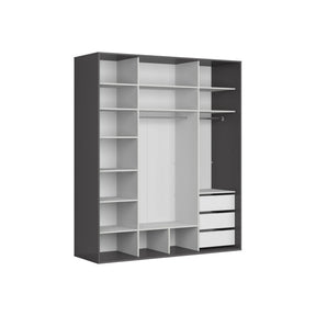 Dressing BERGEN OCN-29452, gri grafit/stejar artisan