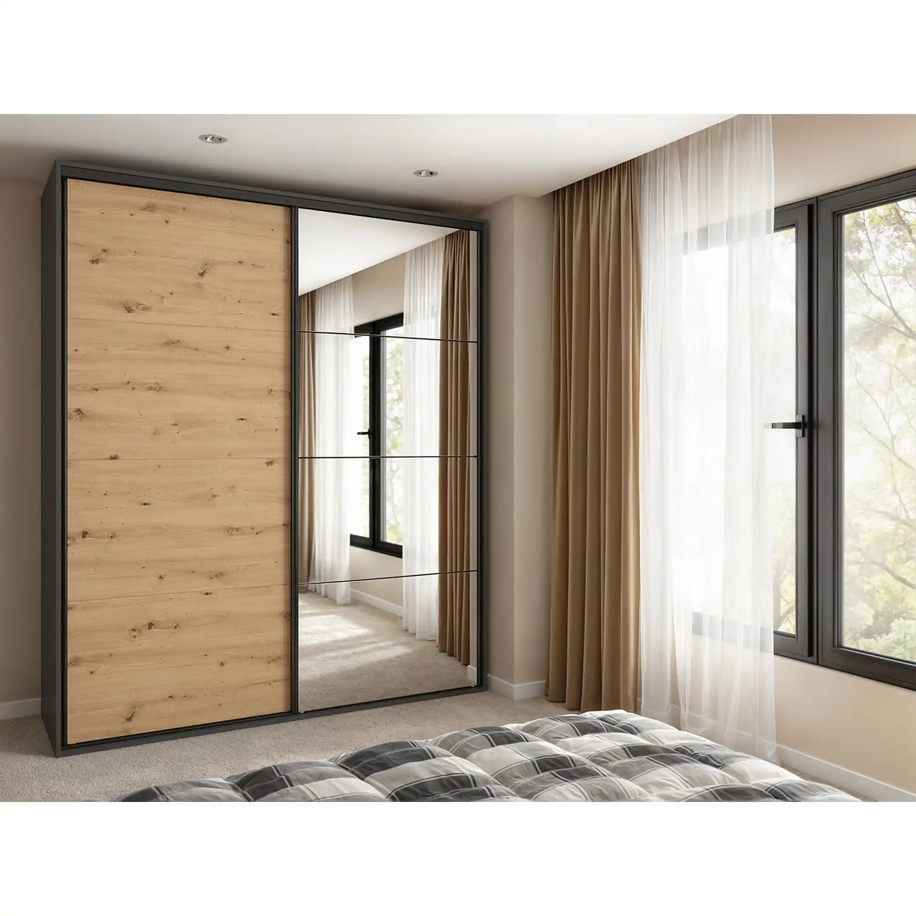 Dressing BERGEN OCN-29452, gri grafit/stejar artisan