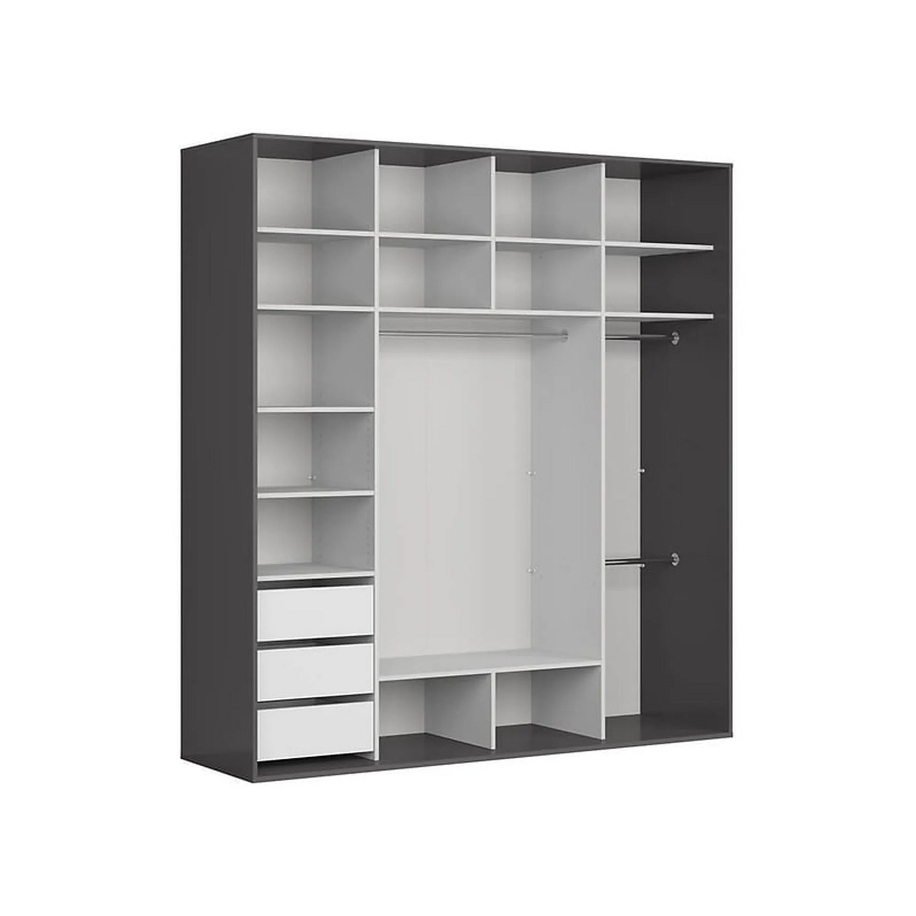 Dressing BERGEN OCN-29455, gri grafit/stejar wotan